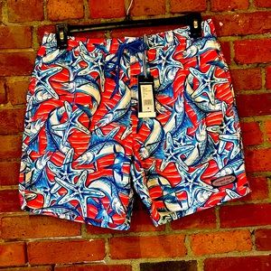 Vineyard Vines Mens Swin Board Shorts M NWT
